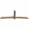 Ekena Millwork Bellingham Smooth Timber Gable Bracket, Douglas Fir, 96"W x 36"H x 5 1/2"D x 5 1/2"F, 9/12 Pitch GBW096X36X0606BEL00SDF - alternate 2